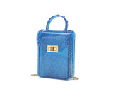 High Bling PVC Frosting Mini Shoulder Bag Phone Purse Women Jelly Bag