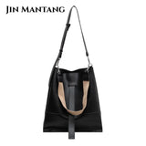 Vintage Bucket Crossbody Bag for Women