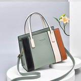 Women's Leather Handbag Large Capacity Tote Shoulder Bag