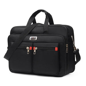 High Business Men's Briefcase Oxford Cloth Laptop Bag Horizontal Portable