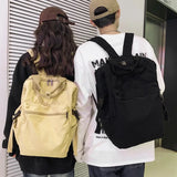 Canvas Backpack College Style Women Backpack Student School Bags