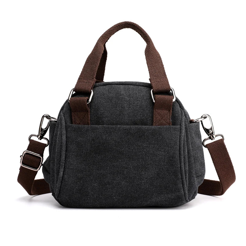 Canvas Crossbody Bag for Women Summer Travel Casual Shoulder Bag