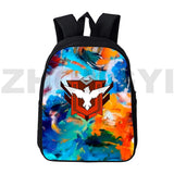 High Canvas Fire Garena 3D Print Backpack Waterproof Laptop Rucksack