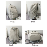 Canvas Laptop Backpack for Women and Men