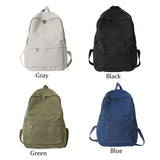 Canvas Laptop Backpack for Women and Men