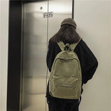 Canvas Laptop Backpack for Women and Men