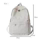 Canvas Laptop Backpack for Women and Men