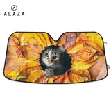 Car Sun Shade UV Protection Curtain Front Windshield Sunshade Cover