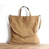 Casual Canvas Tote Bag Women Messenger Bags Female Top-handle Bag