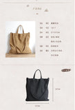 Casual Canvas Tote Bag Women Messenger Bags Female Top-handle Bag