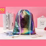 Child Birthday Party Gift Bag Mini Drawstring Backpack