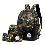 Children Backpacks 3 pcs Kids School Bags Boys Satchel Schoolbags Mochila