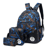 Children Backpacks 3 pcs Kids School Bags Boys Satchel Schoolbags Mochila