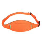 Colorful Waist Pack Green Leaves Style Fanny Pack