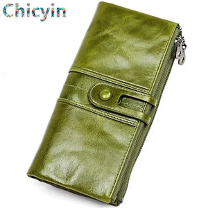 RFID Wallet Women Long Womens Wallets Clutch