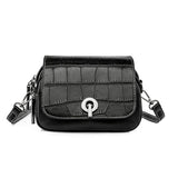 Luxury Crocodile Pattern Leather Women Handbag Soft Cow Leather Ladies Shoulder