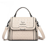 Crocodile Pattern Leather Women Handbags - Shoulder Bag Messenger Bag Tote
