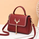 Tassel Shoulder Bag Winter Lady Handbag
