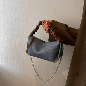 High Denim Shoulder Bags For Women