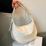 High Leather Crossbody Bag for Women Girls Casual Shoulder Hobos Bags