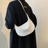 High Leather Crossbody Bag for Women Girls Casual Shoulder Hobos Bags