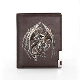 High Dragon Homo longi Leather Wallet Men Women Credit Card Holders