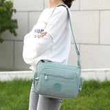 Durable Nylon Women Handbag Multi-pocket Shoulder Bag