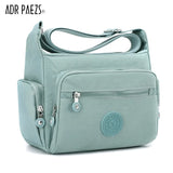 Durable Nylon Women Handbag Multi-pocket Shoulder Bag