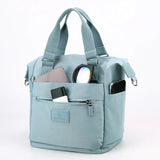 Durable Women Shoulder Bag Multi-pocket Messenger Bag Large Capacity Handbag