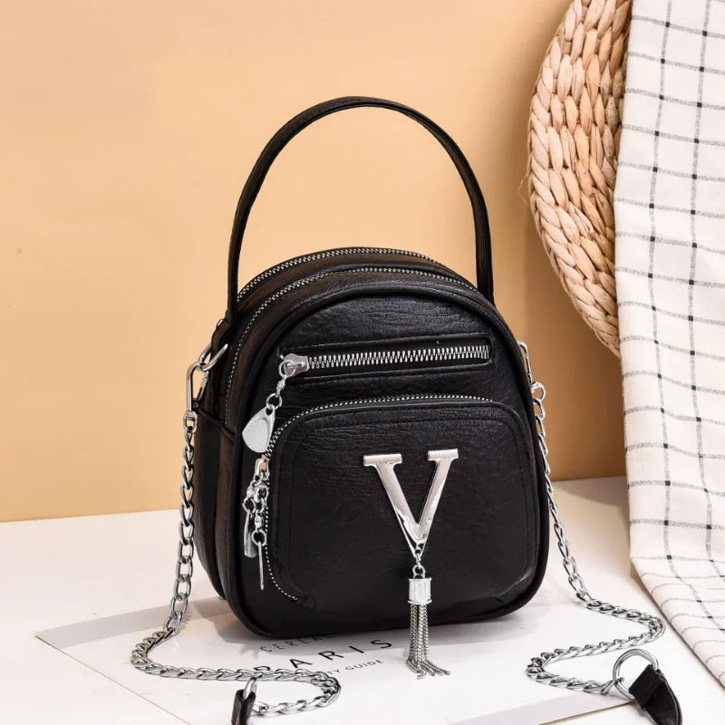 High Chain Handbag Autumn Crossbody Bag Women and Versatile Shoulder Bag