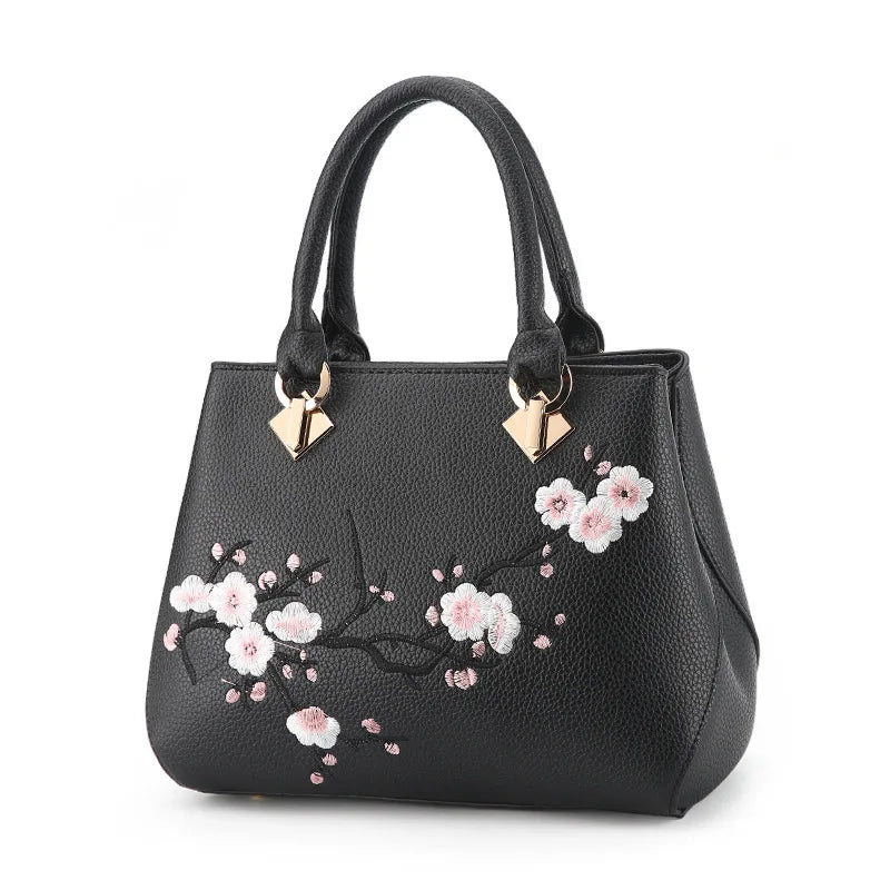 Women's Embroidered Messenger Bag All-match Handbag