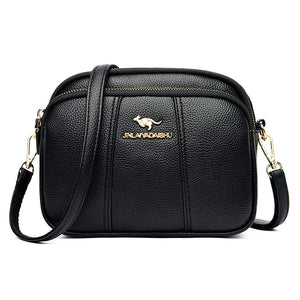 Soft Leather Casual Vintage Shoulder Bag
