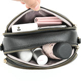 Soft Leather Casual Vintage Shoulder Bag