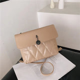 Women's Soft Leather Shoulder Bag Chain Strap Crossbody Bag
