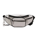 High PU Chain Fanny Pack Waist Bag Bananka Travel Leisure