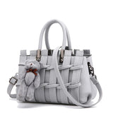 Versatile Handbag Ladies Woven Shoulder Messenger Bag