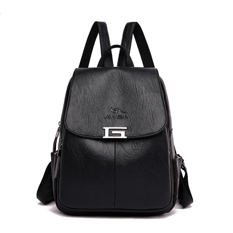 Vintage Women Backpack High Ladies Travel Bag