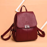 Vintage Women Backpack High Ladies Travel Bag