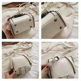 Retro Chains Crossbody Bag Small Bucket Purses
