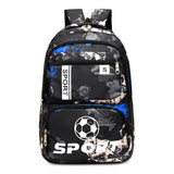 High Football Print Backpacks For Teens Boys Girls School Bags