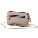 High Full Grain Cowhide Leather Large Capacity Wristlet Phone Case
