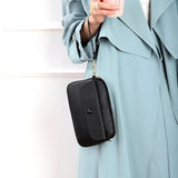 Leather Crossbody Bag Lightweight Phone Purse Wristlet Clutch Bag