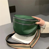 Leather Crossbody Shoulder Bag Double Zipper Cowhide Purse Tote Handbag