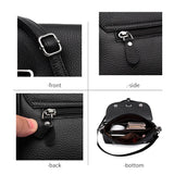 High Leather Handbags Women's Bags Female Crossbody Bag Natural Cowskin