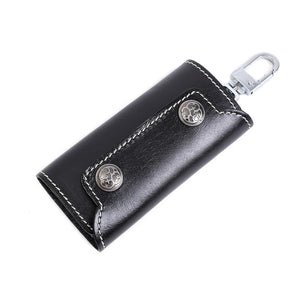 Vintage Leather Key Holder Key Wallet Keychain