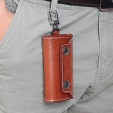 Vintage Leather Key Holder Key Wallet Keychain