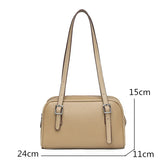 Leather Shoulder Bag for Women Crossbody Messenger Bag