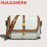 Women's Leather Shoulder Crossbody Bag Handbag - Brown