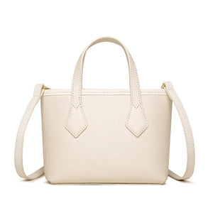 Women's Leather Shoulder Crossbody Bag Solid Cow Leather Handbag