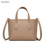 Women's Leather Shoulder Crossbody Bag Solid Cow Leather Handbag